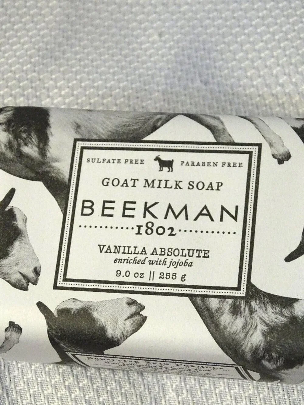 Bundle of 2 Beekman Goat Soap Vanilla Absolute